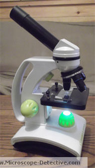 TK2 Microscope for kids in use www.microscope-detective.com/microscope-for-kids.html