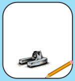 step 1 to draw a microscope